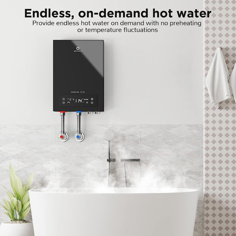 Hot water online on demand heater